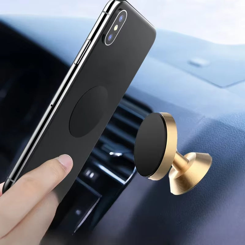 Car Magnetic Phone Holder Auto Dashboard 360° Rotation Cell Phone Stand Universal Mobile Phone GPS Support Iphone Xiaomi Huawei