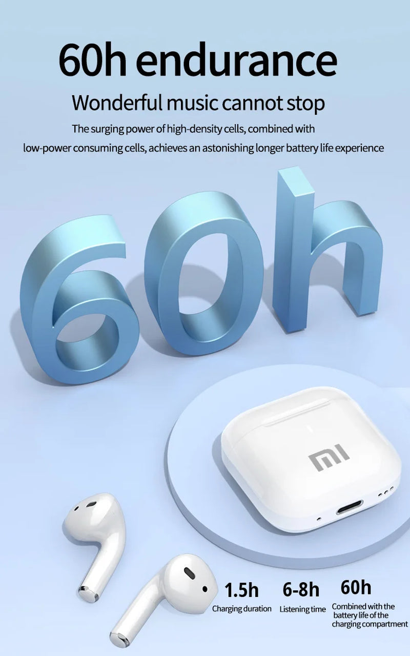 XIAOMI AP05 True Wireless Earphone Buds5 HIFI Stereo Sound Bluetooth5.3 Headphone  Sport Earbuds with Mic for Android Ios